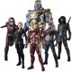 thumbnail image 2 of Marvel SHF Los Vengadores Iron Man Thanos Capitán América Spider-Man Figura móvil Modelo hecho a mano regalo favorito de los niños caja de color, 2 of 5