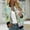 Green, variant on WXLWZYWL Women's Bomber Jacket Lightweight Full Zip Up Jacket Cropped Floral Coat Jacket Retro Moto Windbreaker Outwears