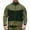 Green, variant on Windbreaker Jacket Men's Fashion Casual Camouflage Windproof Warm Jacket Long Sleeve Hooded Casual Outwear Gray M Windbreakers for Men
