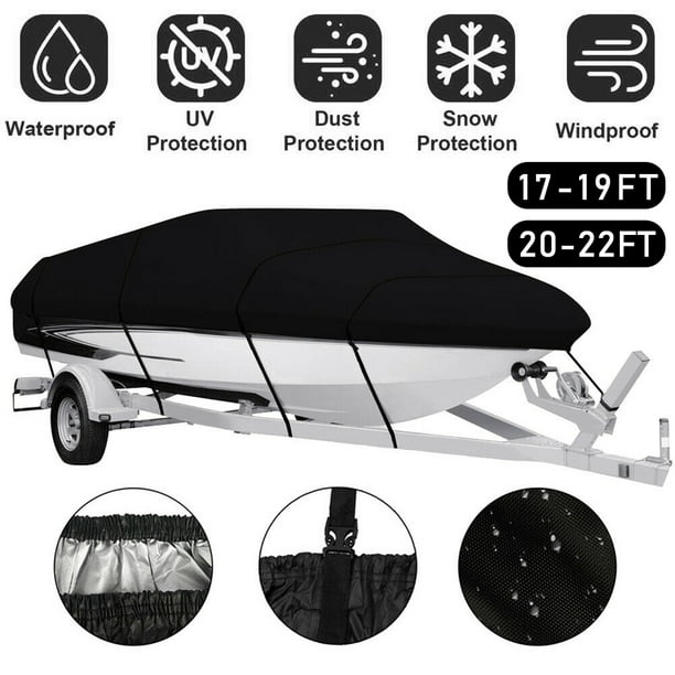Waterproof Boat Cover, TriHull Runabout Cover, Ski ProStyle Bass