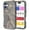 E, variant on Compatible with iPhone 16 Marble Print Pattern Case, Hybrid Hard Shell   Silicone Protective Phone Cover - Resistant Protective Slim Fit Case Shockproof for iPhone 16, D