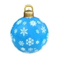 thumbnail image 2 of Hesxuno 24 Inch Giant Light Up Christmas Ball Ornament with LED Light and Remote - Outdoor Christmas Inflatable Decorations for Yard Lawn Home Outdoor Xmas Holiday Outdoor Yard Tree Pool Decorations, 2 of 6