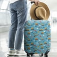thumbnail image 2 of Cartoon Construction Vehicles Helicopters Luggage Cover Fashion Suitcase Cover Baggage Covers Fit 25-28 Inch Luggage (Go Travel), 2 of 5