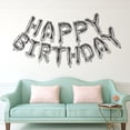 thumbnail image 4 of 13pcs/Set 16 Inches Happy Birthday Aluminum Balloon Birthday Party Letters Balloon Decorations, 4 of 9
