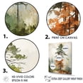 thumbnail image 3 of Designart "Rustic Redwood Forest" Tree Redwood Wall Decor, 3 of 7