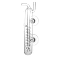 thumbnail image 1 of Difusor de CO2 Sunnimix Atomizador de CO2 para plantas de acuario Registrador de dióxido de carbono, 1 of 8