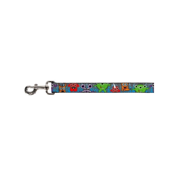 Mini Friendly Cute Smiling Alien Monster Characters Fun Animal Pet Dog Cat Leash