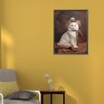 thumbnail image 2 of 5D DIY Full Round Drill Diamond Painting Cowboy Cat Kit Del 30x40cm Blanco, 2 of 9