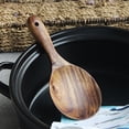 thumbnail image 2 of Kearding Cuchara de arroz fácil de limpiar de madera, amplia aplicación para cocina y comedor, cuchara de madera para sopa Cocina y Comedor, 2 of 6