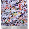 thumbnail image 1 of Soimoi Cotton Cambric Fabric Multicolor Texture Print Fabric by The Yard 56 Inch Wide, 1 of 3