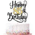 thumbnail image 1 of Decoración para pastel Ruscalin Feliz 85.º cumpleaños, 1 of 7