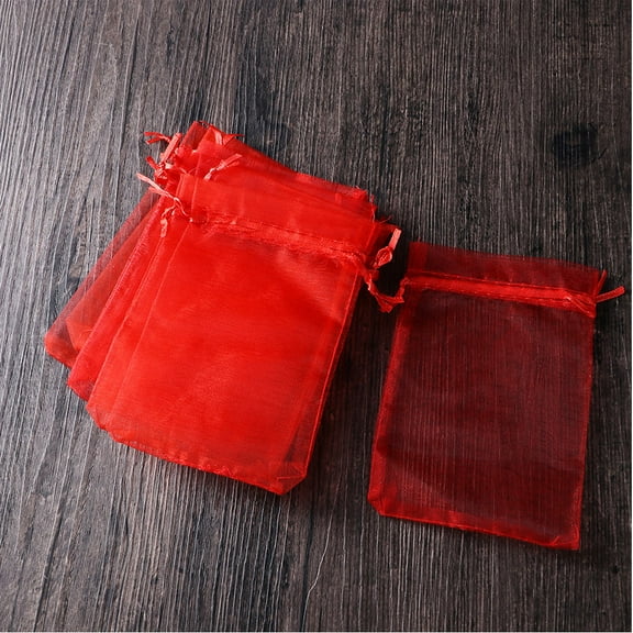 WHAMVOX  100 Pcs Party Bag Fillers Wedding Sugar Gauze Favors