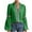 Green, variant on Trendsetting Women's Apparel Fashion Plus Size Fashion Women Long Sleeve Comfortable Breathable V-Neck Blouses Shirt Tops