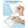 thumbnail image 7 of DTTOCASE iPad Pro 11 inch 4th 3rd 2nd 1st Generation 2022/2021/2020/2018,Clear Cover-Ice Blue, 7 of 7