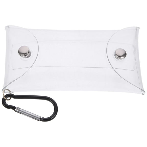 Oahisha Transparent PVC Purse for Kids and Home Use Simple Elegant Design Keeps Small Belongings Safe 3.5 inch