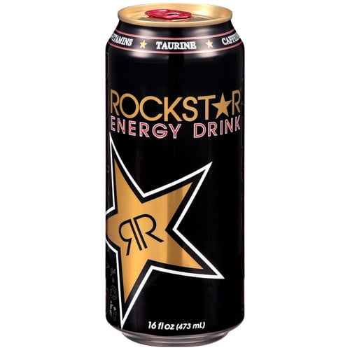 Rockstar Taurine Energy Drink, 16 Fl. Oz., 10 Count