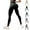 Black, variant on Slimove 3D Leggings with Resistance Bands, Resistance Band Leggings, High Waisted Butt Lifting Tummy Training Control, Anti Cellulite Legging for Gym