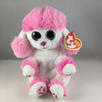 Ty Beanie Baby Bellies - HEARTLY the Valentine's Poodle Dog (6" ) NEW 2023