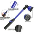 thumbnail image 6 of STYDDI Watering Wand 18”, Metal 9 Pattern Garden Watering Wand with Pivoting Head and Thumb Control, 18-Inch Watering Wand for Garden Hose, Ideal for Watering Hanging Baskets and Shrubs, Flower, Blue, 6 of 8
