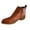 Brown boots womens fall fashion 2022, variant on Summer Saving Juebong Short Boots for Women In Fall Winter Fashion Pointed Toe Chunky Heel Leather Short Tube Leather Boots Bare Boots