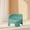 Green, variant on Merryso Small Plastic Stool, Kids Bathroom Bathing Stool, Non-Slip Stepping Stool, Lightweight Portable Stackable, Food Grade, for Kids Baby Outdoor Picnic Camping, Blue