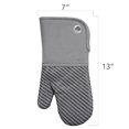 thumbnail image 2 of Fabstyles Silicone Print Oven Mitts Set of 2, 2 of 5