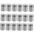 thumbnail image 6 of Zehuanyu 18 Pcs Steel Screws Stainless Steel Glass Mirror Nails 2.80X1.90X1.90CM Silver, 6 of 8