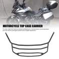 thumbnail image 3 of Portaequipajes Superior Para Motocicleta, Portaequipajes Superior Trasero Para Motocicleta De Acero Al Carbono Acabado Negro Mate Espacio De Almacenamiento Adicional Para Soporte, 3 of 7