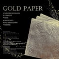 thumbnail image 4 of 30pcs/Box Golden Flakes Nail Glitter Food Decorating Foil Paper for Cake Baking Nails Art Painting DIY Crafts Furniture Decoration, 4 of 5