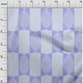 thumbnail image 3 of oneOone Cotton Cambric Purple Fabric Geometric Allover Shape Sewing Material Print Fabric By The Yard 56 Inch Wide, 3 of 4