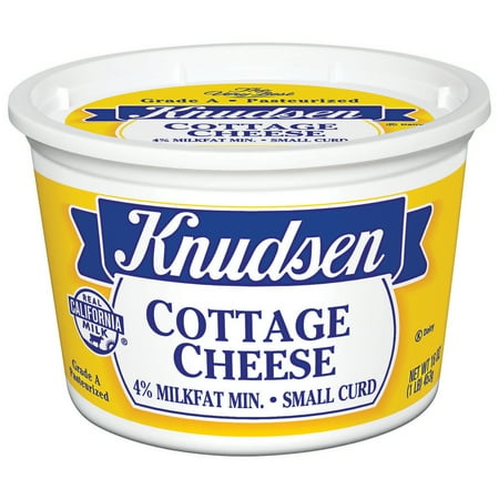 Knudsen Small Curd 4 Milkfat Cottage Cheese 16 Oz Tub Walmart Com