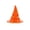 A004- Orange (HW3D006B), variant on Halloween Decor, Witch Halloween Decor, Light Up Halloween Decorations, Spooky Halloween Decorations, 3.5X3.5 in Plastic Witch Hat Jack O Lantern Hanging Light with Led Flameless