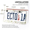 thumbnail image 5 of Coolnut Cute Animals 2 Holes Car License Plate Frames 2PCS, Car License Plate Holder with Screw Caps Cover Set Automotive Exterior Parts Decoration for US Vehicles, 5 of 7