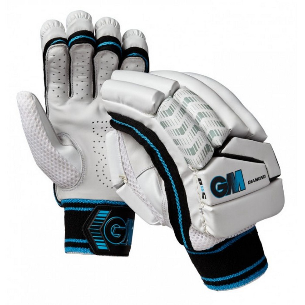 Gunn And Moore Mens Diamond Leather Palm Left Hand Batting Glove