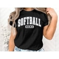 thumbnail image 2 of Softball Mama Mom Mother Sports Gift for Mother's Day Women T-Shirt Funny Cool Softball Mama Birthday Holiday Presents Tshirt, 2 of 10