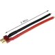 thumbnail image 2 of Cable conector T-plug Deans, Cable de silicona de 12awg, Compatible con Rc Li-po de 10cm, 2 of 4