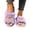 Multicolor, variant on Women Slippers Open Toe Soft Cushioned Sole Indoor Outdoor Warm Winter Slide Scuff Slipper