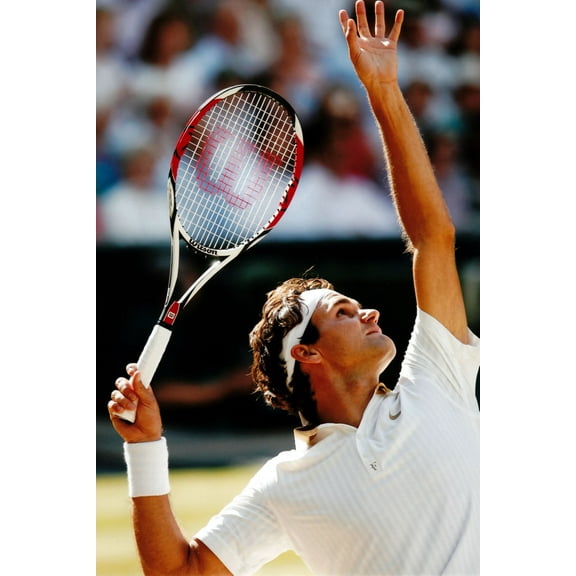 Roger Federer Poster Print Entertainment Decor Art Poster 24x36 Unframed, Age: Adults, Rectangle Best Posters