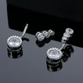 thumbnail image 5 of Designice 7Pcs Belly Button Ring Surgical Steel Navel Rings Shiny Belly Button Piercing Silver, 5 of 6