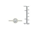thumbnail image 4 of 3/4 Carat T.W. Diamond Single Halo 14kt Yellow Gold Engagement Ring, 4 of 4