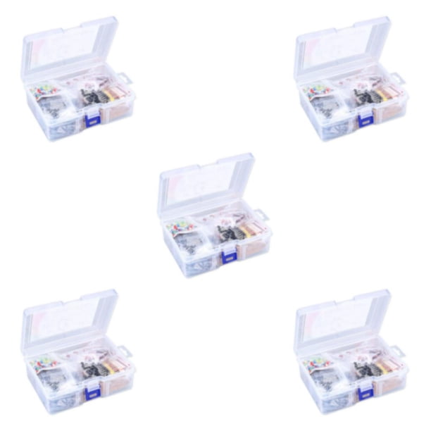 Kit de cables de puente Injueey ABS 140 piezas para proyectos electrónicos