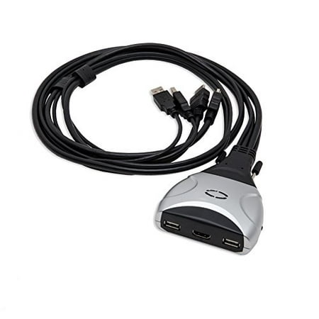Syba 2 Port USB 2.0 HDMI 1.3 KVM Switch SY