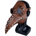 thumbnail image 3 of Estegosaurio, máscara de Doctor de la peste, pájaro, pico de nariz larga, Cosplay Steampunk, accesorios de disfraz de Halloween, Material de látex, 3 of 4