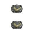thumbnail image 2 of QualitChoice Boucle de Ceinture Homme Cowboy Rétro Simple Motif Tangcao Longue Corne Alliage Résistant à l'Usure Boucle Longue Corne Ceintures Homme Aigle 2Ensemble, 2 of 6