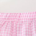 thumbnail image 4 of KPOPLK Summer Toddler Girl Clothes 2 Piece Loose Spaghetti Strap Striped Tank Top and Short Set for 12M-4Y Kids Clothing Outfits Sets with Cute Bowknot Shoulder(2-3 Years,White), 4 of 9