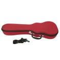 thumbnail image 2 of Hard Ukulele Case Polyester Fabric Ukulele Bag Waterproof with Double Zipper Design for 23/24in Ukulele, 2 of 8