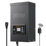 Vevor  200W Low Voltage Landscape Transformer with Timer & Photocell Sensor
