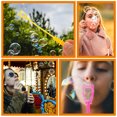 thumbnail image 2 of 30pcs Empty Blowing Bubble Bottles Cartoon Bubble Sticks Bubble Wands Containers, 2 of 9