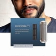 thumbnail image 3 of compatible Shaver Blade Cutter Foil Kit Shaver Head Foil compatible compatible 5S P40 P50 P60 P70 P80 P90 M60 M90S_Perfect Gift, 3 of 4