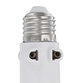 thumbnail image 2 of Maytalsory 1pc E27 Socket Light Bulb Lamp Base Plug Connector Holder Adapter Converter Style A 1Set, 2 of 3